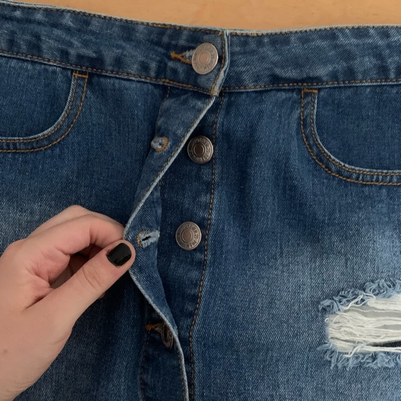 [M]👗F21 denim skirt - Picture 4 of 6